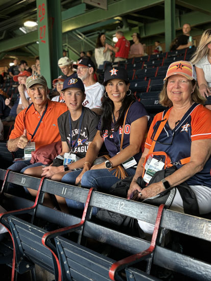 Picture of 2025 Astros at Cleveland