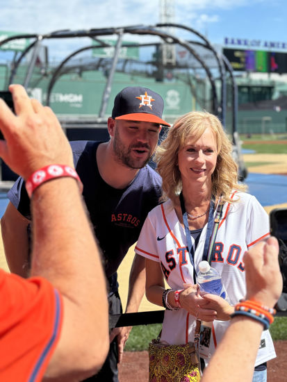 Picture of 2025 Astros at Cleveland